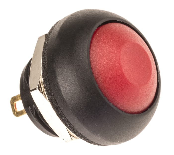 Minyatür Buton Switch, Tek Kutuplu Tek Atımlı (SPST), Anlık, IP67