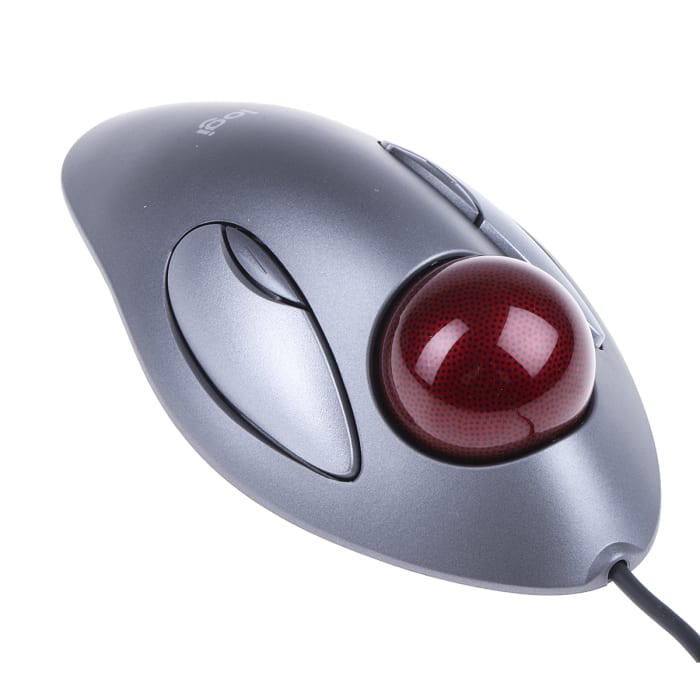 kommando syv Børnehave 910-000808 Logitech | Logitech Marble 2 Button Wired Track Ball Optical  Mouse | 702-3845 | RS Components