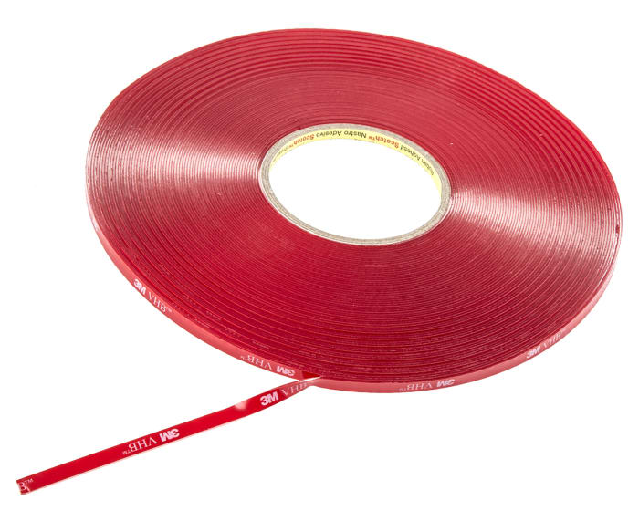 3M 4910F 6MM FOAM TAPE, ACRYLIC, 33M X 6MM