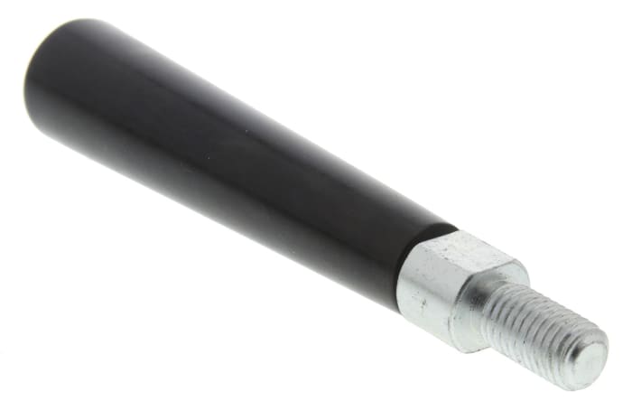 RS PRO Zinc Plated Steel Tapered Handle, M12 x 23mm