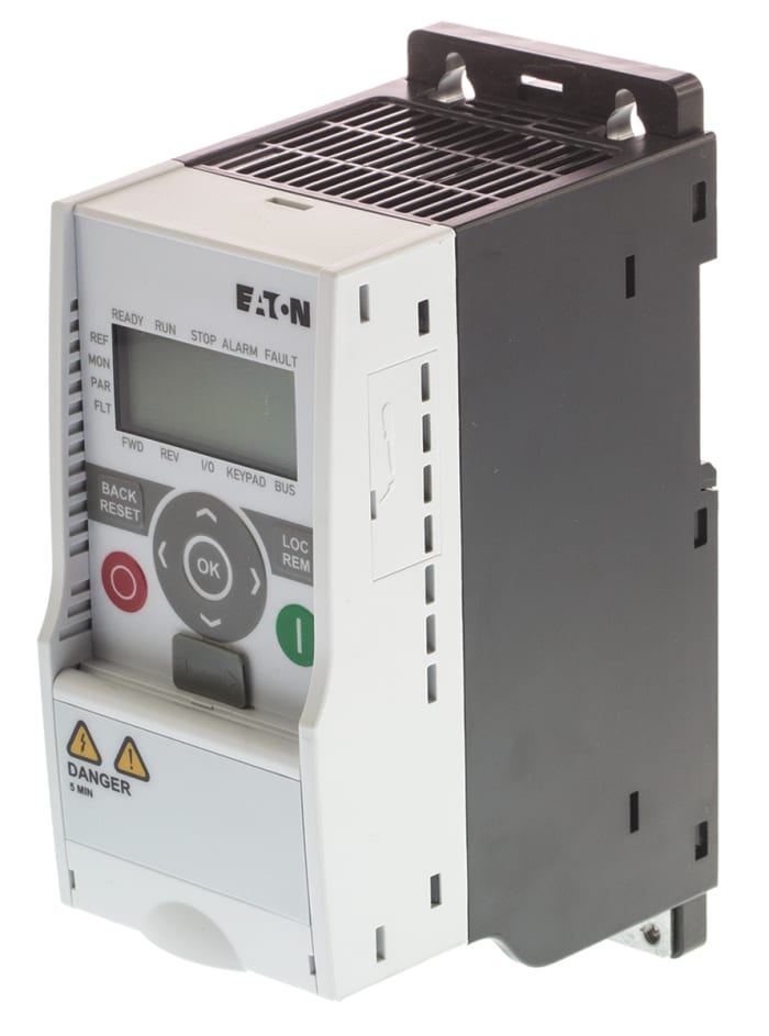 MMX12AA2D4F0-0 Eaton | Eaton İnverter Sürücü, Tek Fazlı, 0,37 kW, 230 V ac,  5,7 A, M-Max Series İle Kulanım, 320Hz, EMC Filtreli | 703-3048 | RS  Components