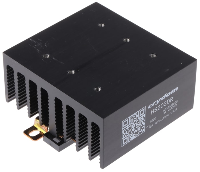 Sensata Crydom HS202DR Series DIN Rail Relay Heatsink