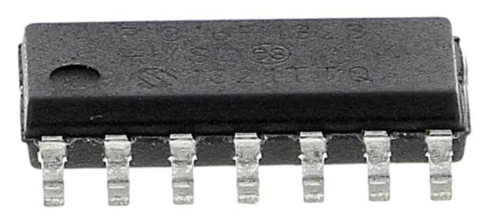 Microchip, 8bit PIC, PIC16F Microcontroller, 32MHz, 256 B, 2K x 14 words Flash, 14-Pin SOIC