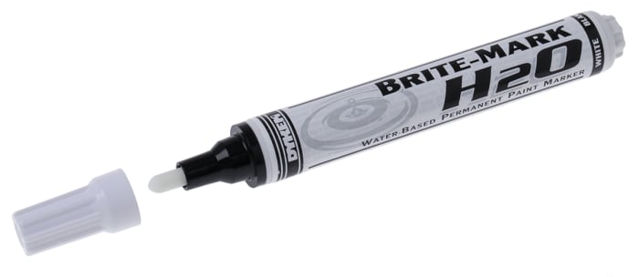 Jelt Fine Tip White Marker Pen