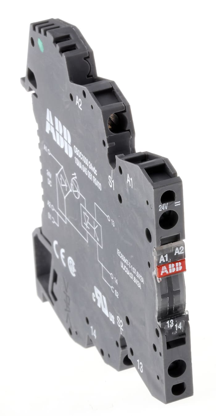 1SNA645051R0400 OBOC200024VDC ABB ABB Solid State Relay, DIN Rail