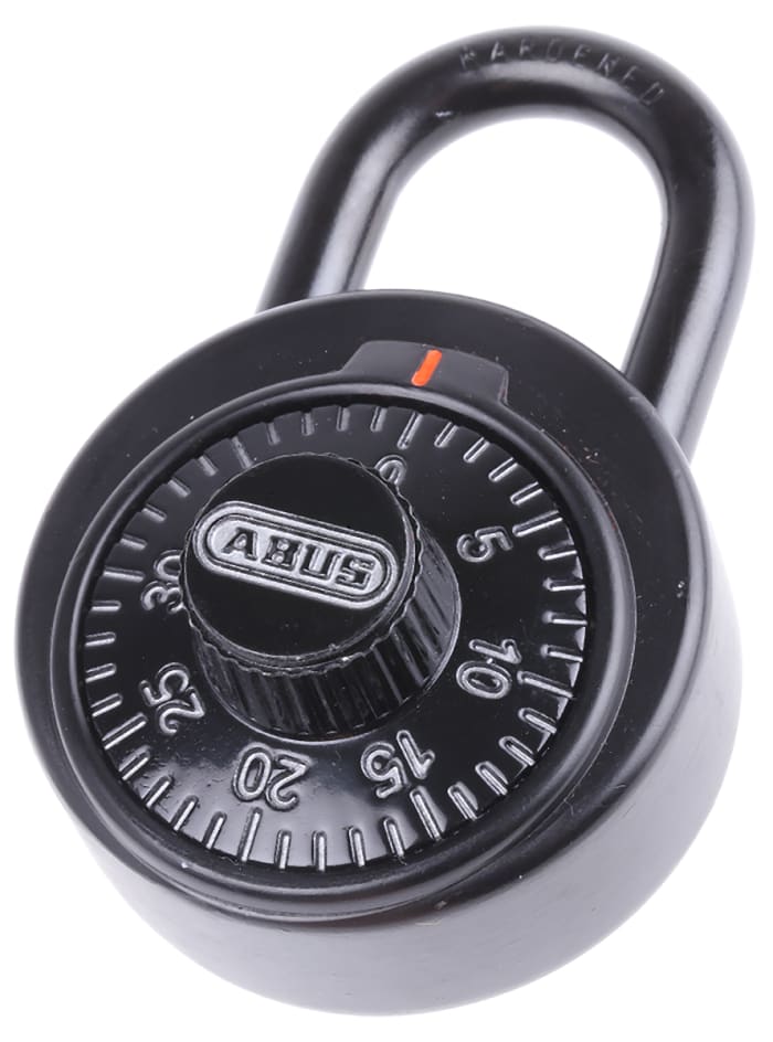 ABUS Combination Weatherproof Brass, Steel Combination Padlock, 7mm Shackle, 48mm Body