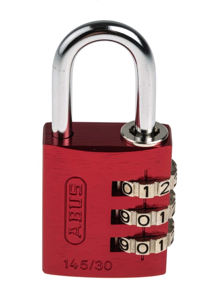 Cadenas de sécurité ABUS en Aluminium, Acier, anse Ø 5mm