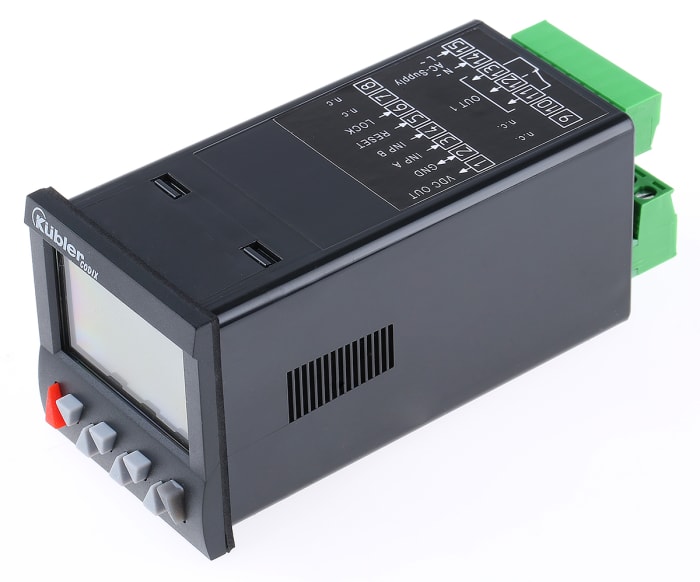 6.907.0100.0A0 Kubler | Kubler CODIX 907 Counter, 12 Digit LCD, 5kHz ...