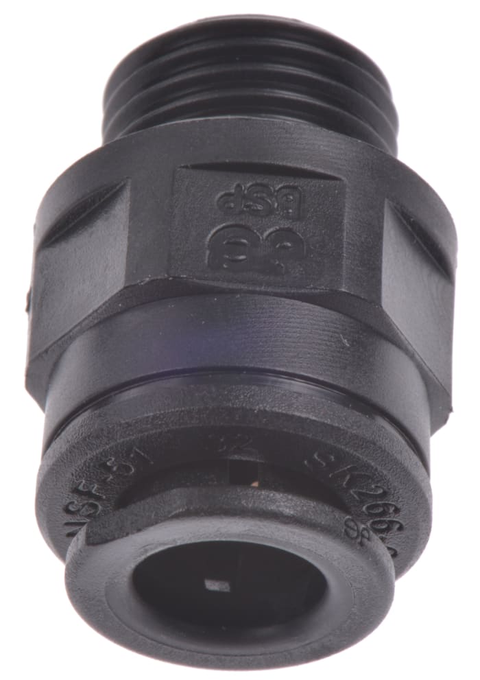Conector En Forma De Y De Plástico Negro 3/16 Pulgadas 4.8mm Para