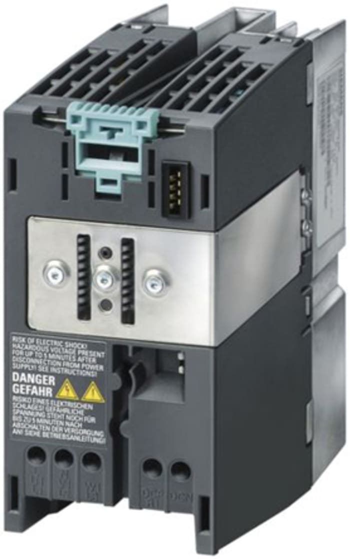 Module de puissance Siemens SINAMICS G120, 0,37 kW 400 V c.a. 3 phases, 1,3 A, 0 → 550Hz