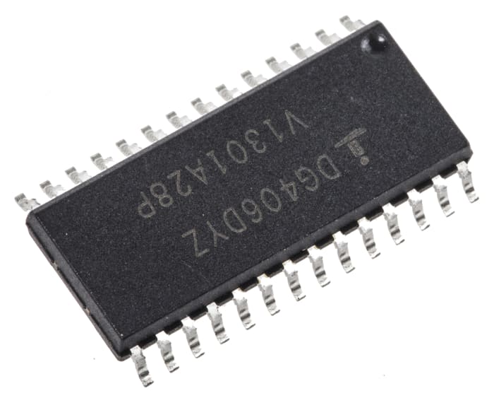 DG406DYZ Intersil, Multiplexer Single 16:1, 12 V, 15 V, 18 V, 24 V, 28 V, 9 V, 28-Pin SOIC W