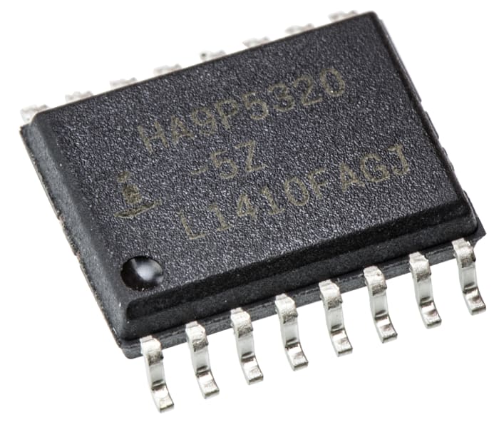 HA9P5320-5Z, Sample & Hold Circuit, 1.5μs Dual Power Supply, 16-Pin SOIC W