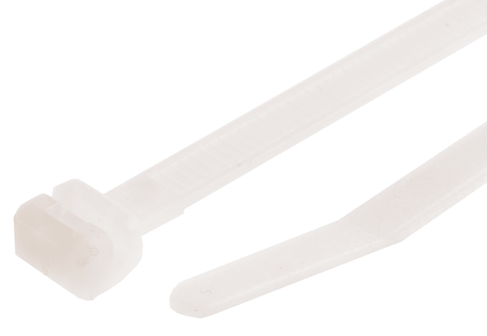 Serre-câble Legrand Colring, 180mm x 4.6 mm, Clair, x 100