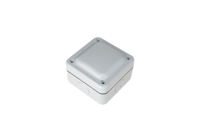 Caja de conexiones MK Electric K56506GRY, 4, 4, 30A, Gris, 95mm, 95mm, 65mm, 95 x 95 x 65mm, IP66