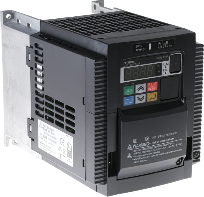 3G3MX2AB007ECHN Omron | Omron Inverter Drive, 0.75 kW, 1 Phase, 230 V ...