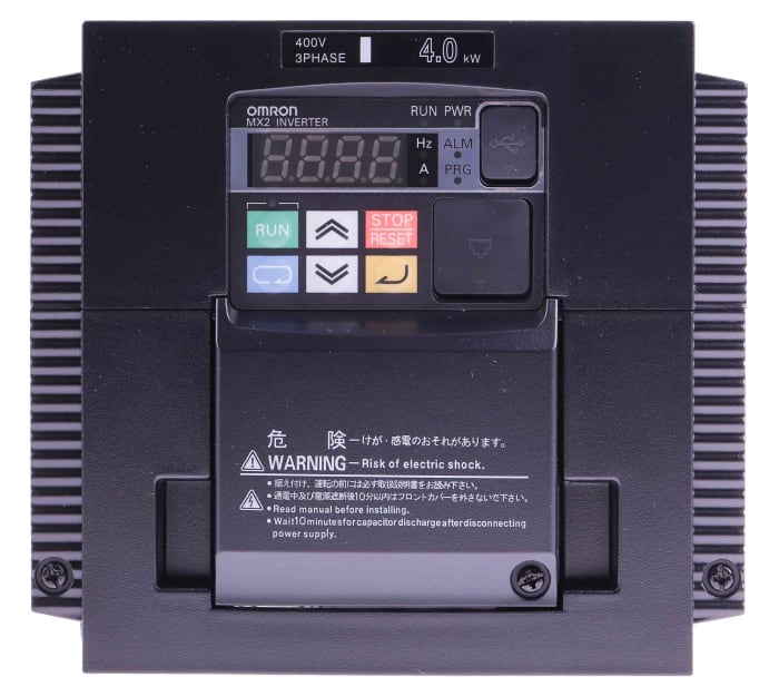 Variador de frecuencia Omron serie 3G3MX2, 4 kW, 400 V ac, 3 fases, 9,2 A, 400Hz, IP20, Profibus