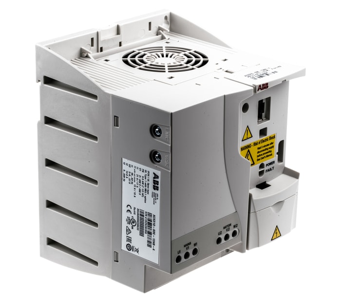 ABB Inverter Drive, 5.5 kW, 3 Phase, 400 V ac, 13.8 A, ACS310 Series