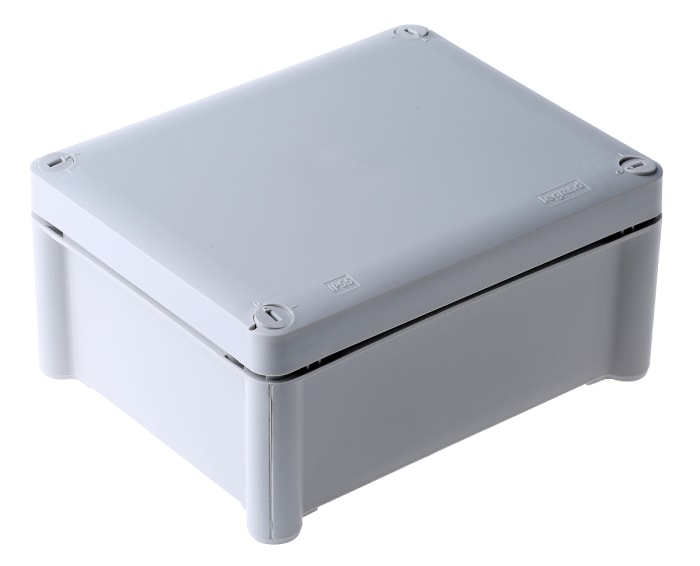Coffret mural Legrand Atlantic en Polycarbonate, Hauteur 200 mm, Largeur 160 mm, Profondeur 94mm, Gris, IP55