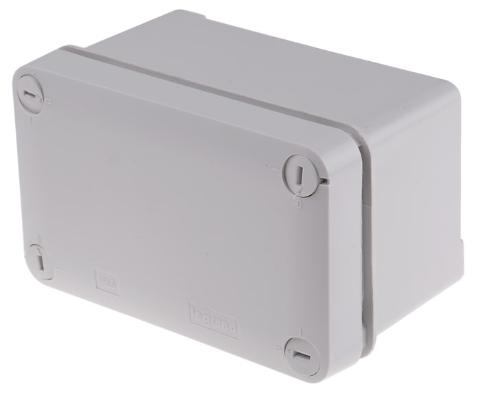 Legrand Atlantic Series Polycarbonate Wall Box, IP55, 140 mm x 85 mm x 81mm