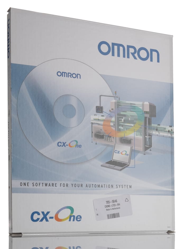 Omron CX-One Series PLC Programming Software for Use with CP1E Series, CP1L Series