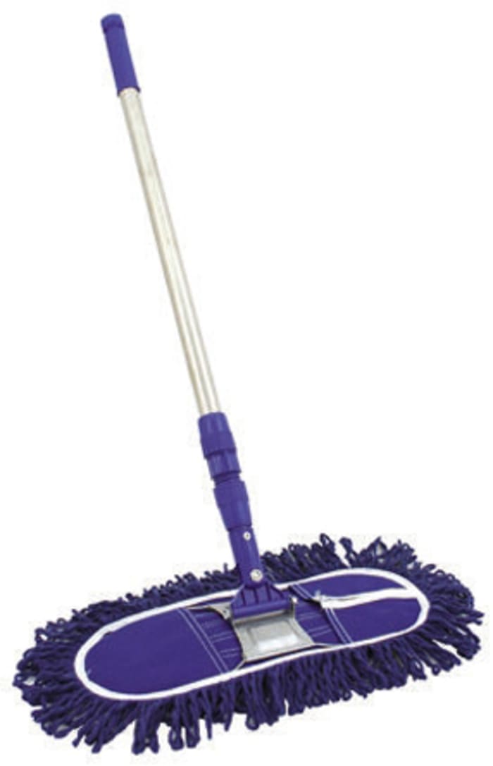 RS PRO 600mm Blue, White Mop and Handle