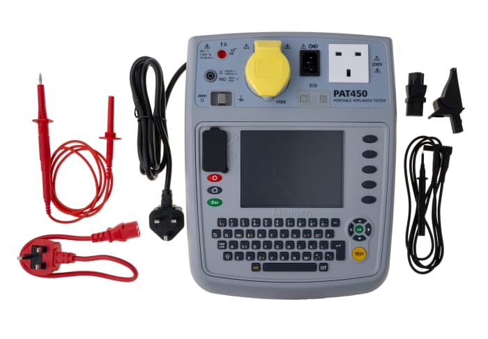 Megger PAT450 PAT Tester, Class I, Class II Test Type
