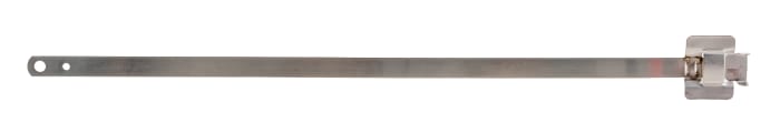 HellermannTyton Cable Tie, 330mm x 10 mm, Metallic 316 Stainless Steel, Pk-100