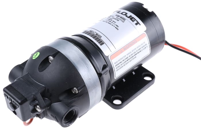 Pompe volumétrique Xylem Flojet, 5.5L/min., 12 V c.c. Diaphragme Electrique, 6,9 bar R371