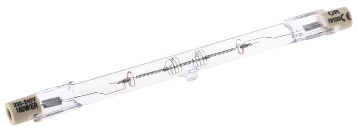 Orbitec, 160 W Halojen Lamba, R7s, 240 V, 118 mm x 8mm, Eşdeğer Watt Miktarı: 200W