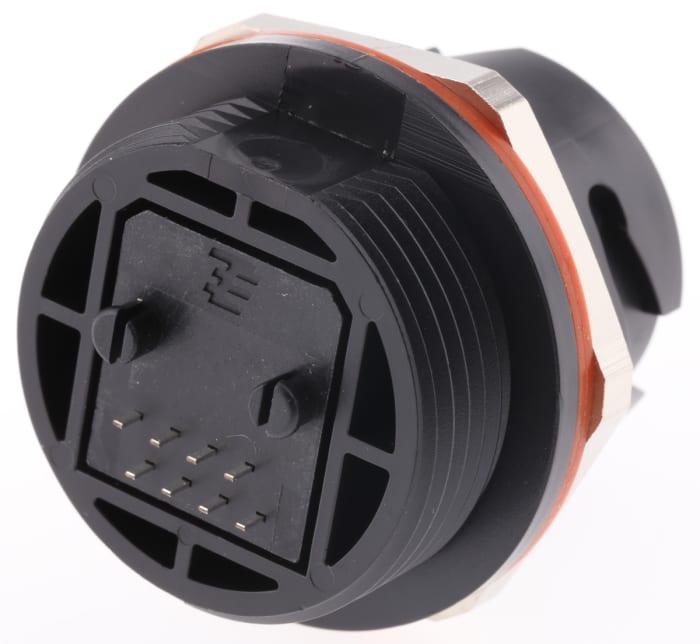 TE Connectivity Female RJ45 Connector, Through Hole
