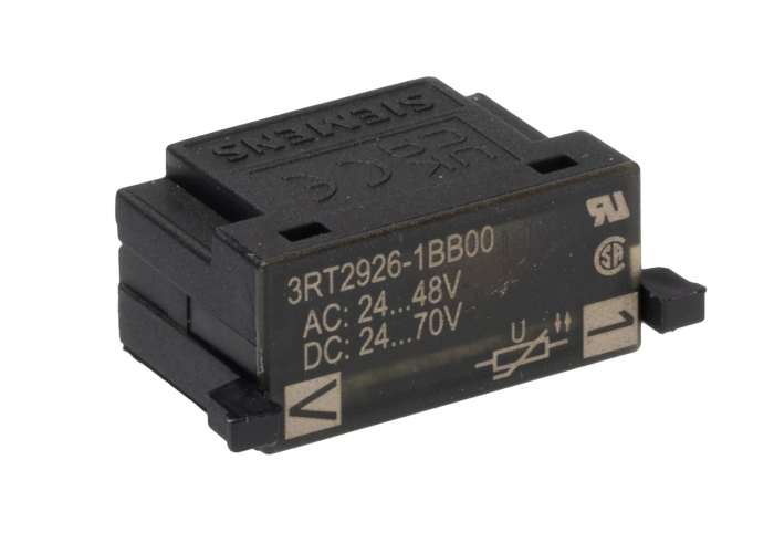 Supresor de transitorios Siemens SIRIUS 3RT2, 48 V ca, para uso con Contactores SIRIUS