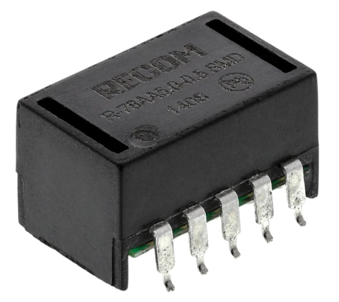 Recom Switching Regulator, Surface Mount, 5V dc Output Voltage, 6.5 → 32V dc Input Voltage, 500mA Output