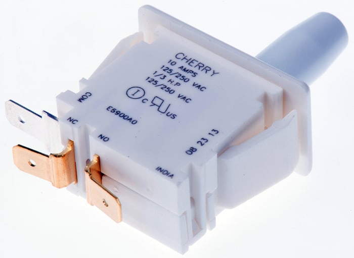 E69-00A ZF | ZF Door Micro Switch, SPDT Button 10 A, 85 °C, -40 °C