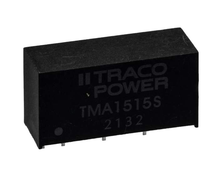 TRACOPOWER TMA DC-DC Converter, 15V dc/ 67mA Output, 13.5 → 16.5 V dc Input, 1W, Through Hole, +85°C Max Temp
