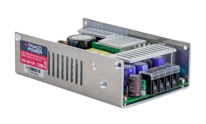 TRACOPOWER Switching Power Supply, TXH 120-124, 24V dc, 5A, 120W, 1 Output, 120 → 370 V dc, 90 → 264 V ac