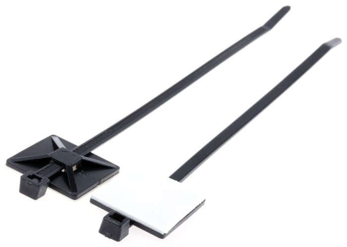 Serre-câble HellermannTyton, 200mm x 5.4 mm, Noir, en Nylon 66