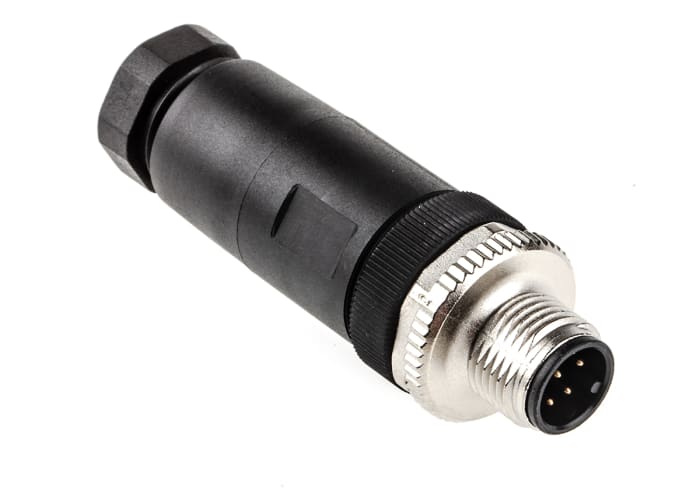 binder Circular Connector, 8 Contacts, Cable, M12 Connector, Plug, Male, IP67, 713 Series