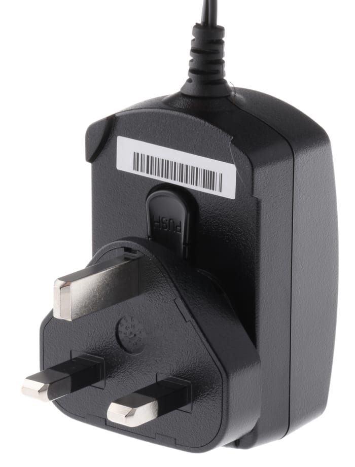 Phihong Plug In Power Supply 12V dc Output, 1A Output