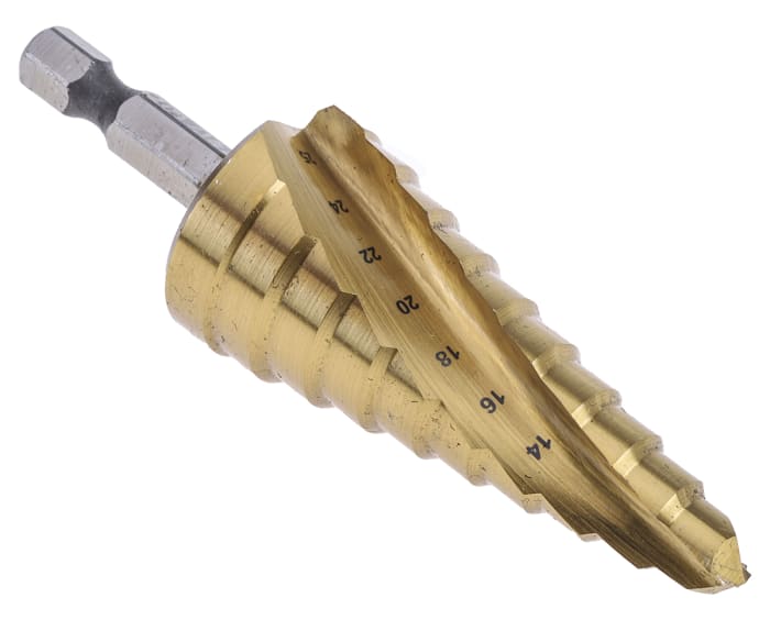 DeWALT HSS Step Drill Bit 14mm x 25mm