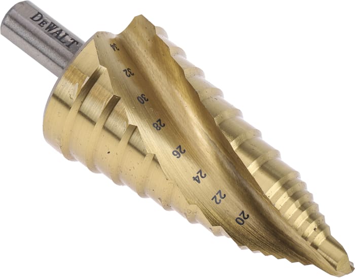 DeWALT HSS Step Drill Bit 20mm x 34mm