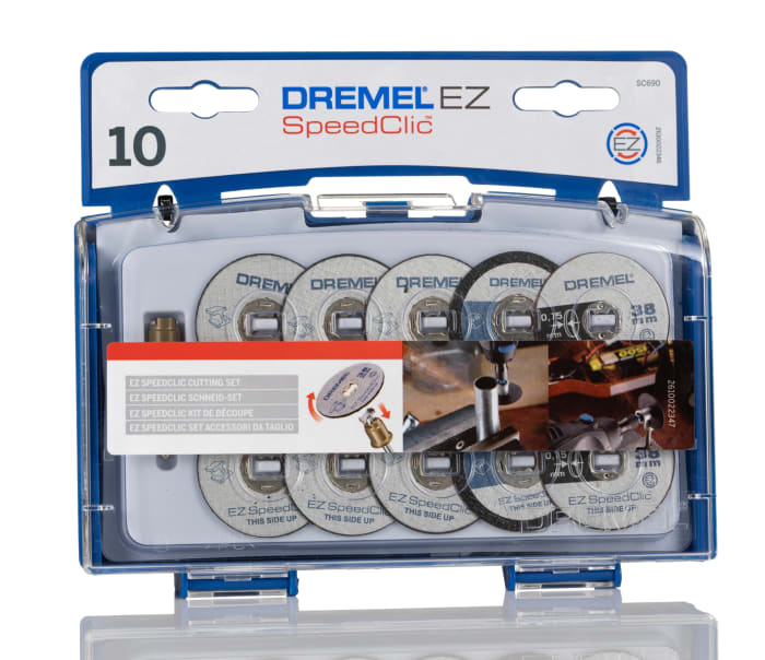 Disco de corte Dremel 2615S690JA de 11 piezas para usar con Herramientas  Dremel