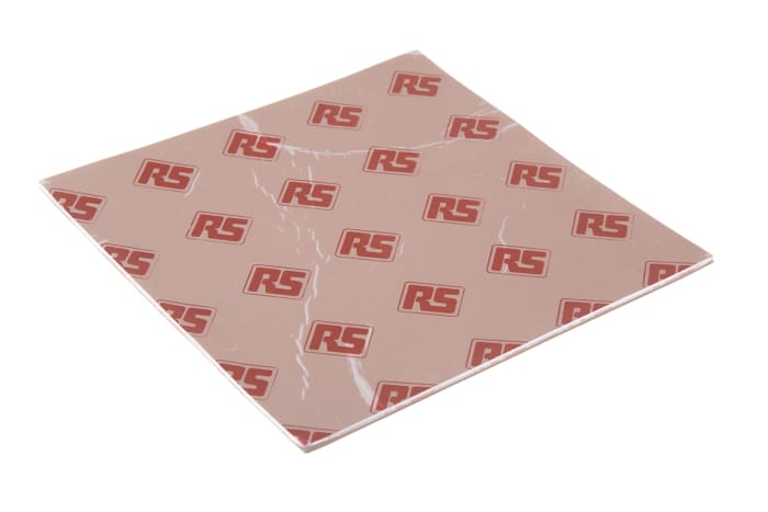 RS PRO Self-Adhesive Thermal Interface Sheet, 2.5mm Thick, 2.2W/m·K, 150 x 150mm