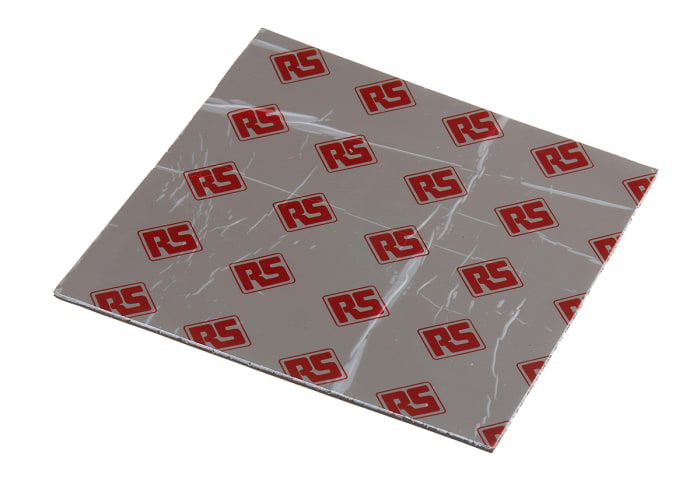 RS PRO Self-Adhesive Thermal Interface Sheet, 2mm Thick, 3.2W/m·K, 150 x 150mm