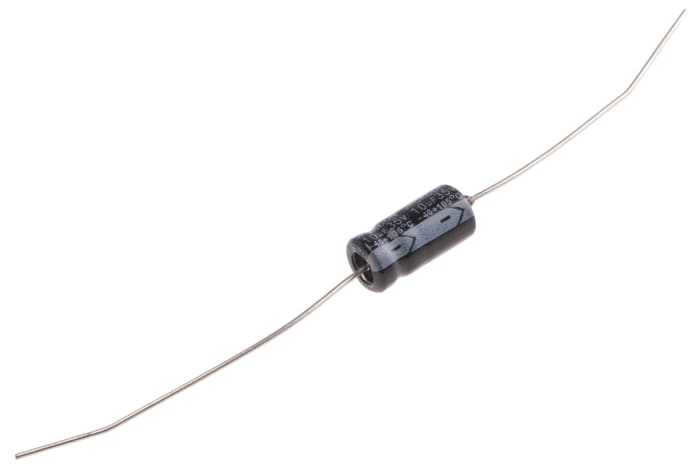 RS PRO 10μF Aluminium Electrolytic Capacitor 35V dc, Axial, Through Hole