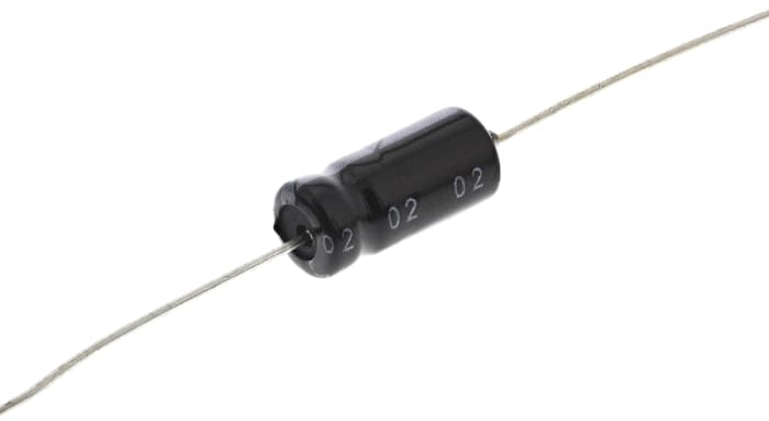 RS PRO 47μF Aluminium Electrolytic Capacitor 25V dc, Axial, Through Hole