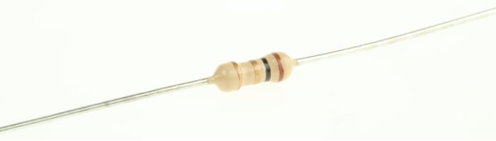 RS PRO 1Ω Carbon Film Resistor 0.25W ±5%