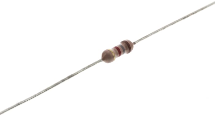 RS PRO 1.8kΩ Carbon Film Resistor 0.5W ±5%