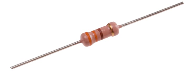 RS PRO 330Ω Direnç, ±5%, Aksiyel, -500 → +350ppm/°C, 1W