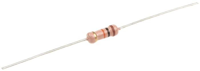 RS PRO 10kΩ Carbon Film Resistor 1W ±5%