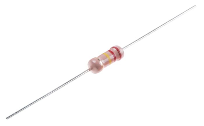 RS PRO 220kΩ Carbon Film Resistor 2W ±5%
